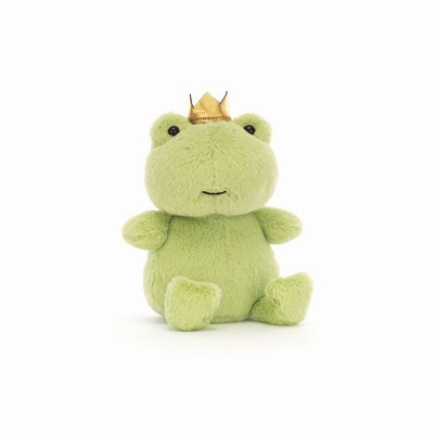 Jellycat Crowning Croaker Green New Zealand | VXUHI3286